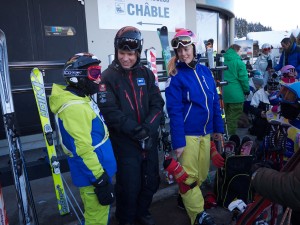 Carl och Emelie är två av European Snowsports duktiga svenska lärare.