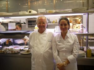 Far och dotter - Juan Mari och Elena Arzak jobbar tillsammans i köket varje dag.