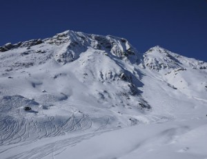 Det är glest i backarna i Mürren under veckorna och ofta gott om orörd off pist.