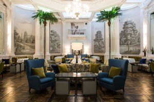 På Palm Court kan du dricka te med stil.
