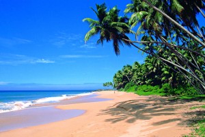 Det är gott om stränder på Sri Lanka.