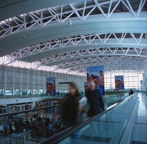 Internationella flygplatsen i Buenos Aires.